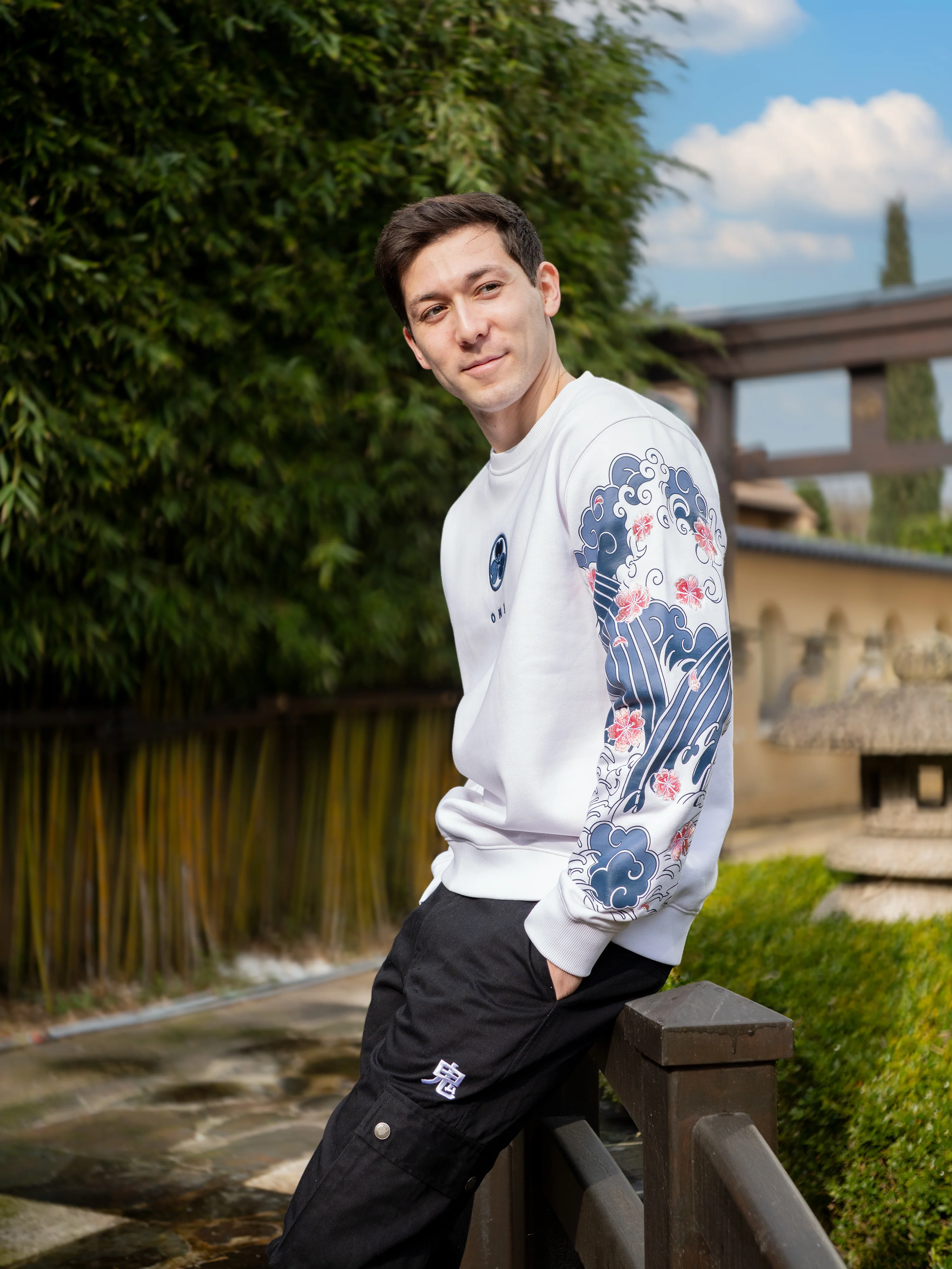 Sweat Blanc Sakura [CONCOURS VOYAGE AU JAPON - 2 PARTICIPATIONS] - Image 14