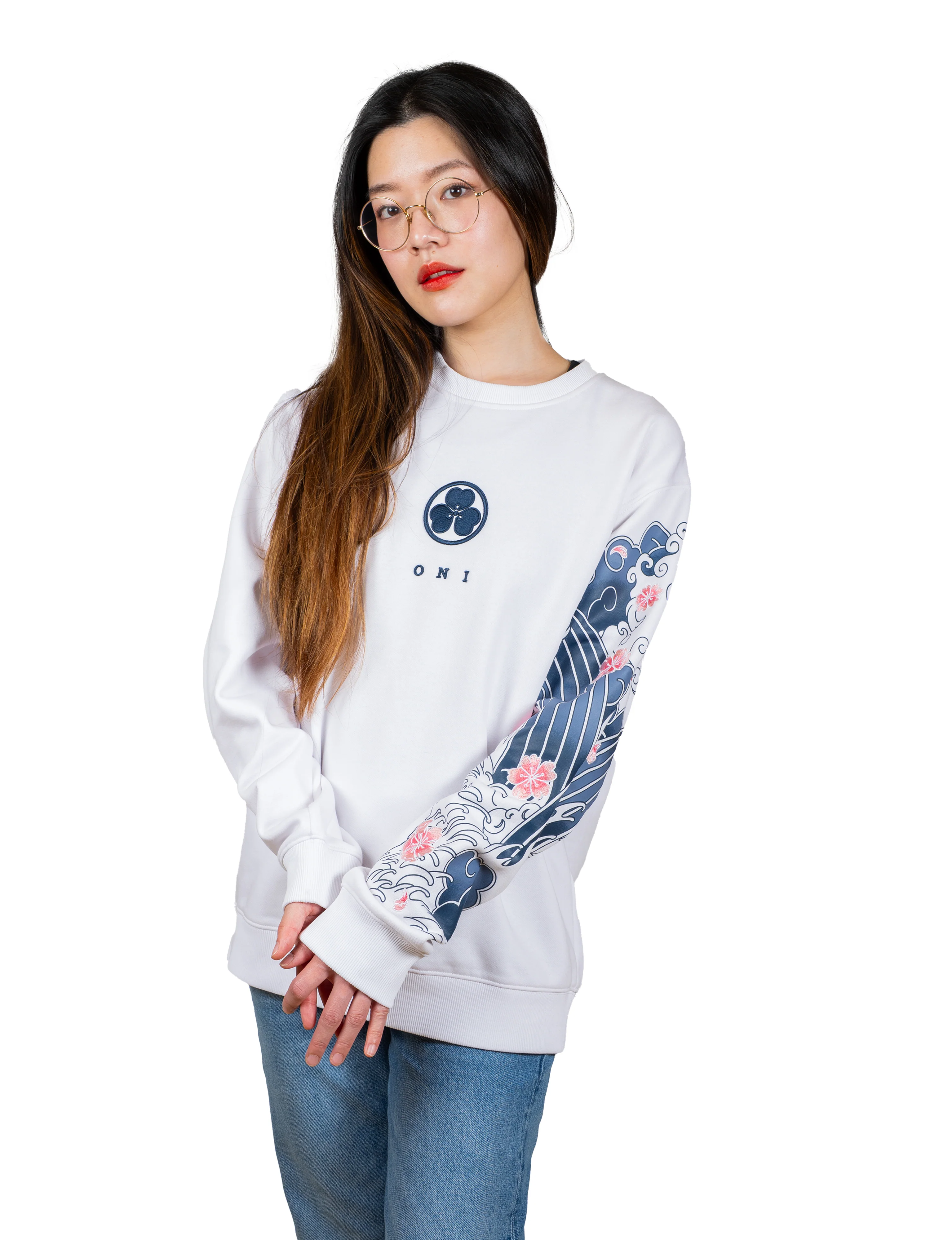 Sweat Blanc Sakura [CONCOURS VOYAGE AU JAPON - 2 PARTICIPATIONS] - Image 3