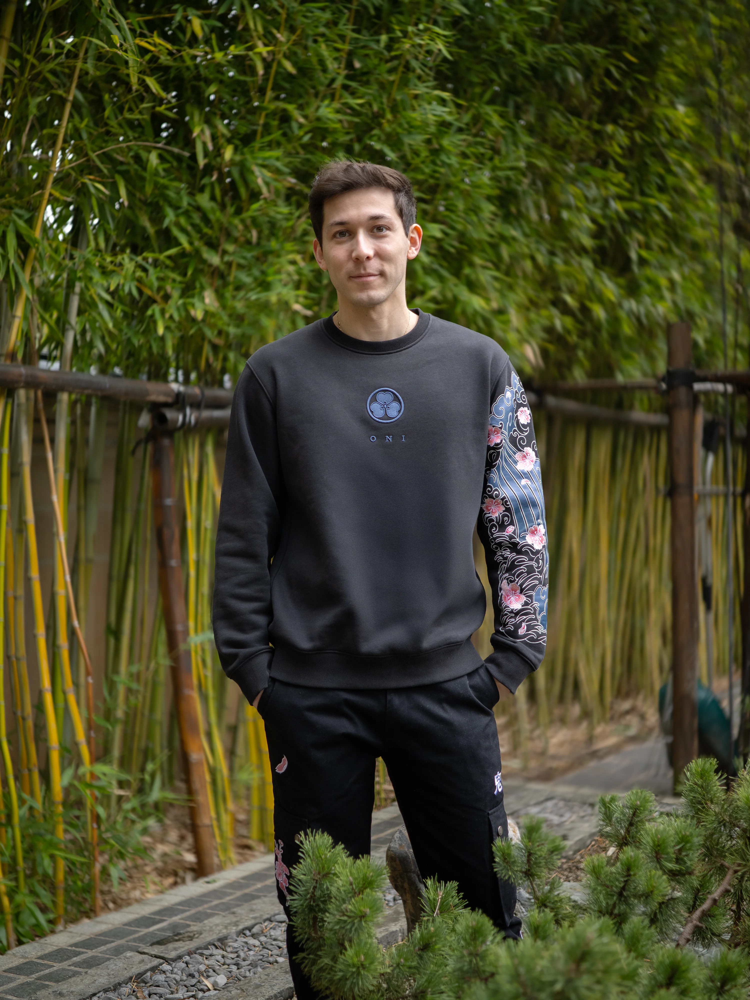 Sweat Noir Sakura [CONCOURS VOYAGE AU JAPON - 2 PARTICIPATIONS] - Image 6