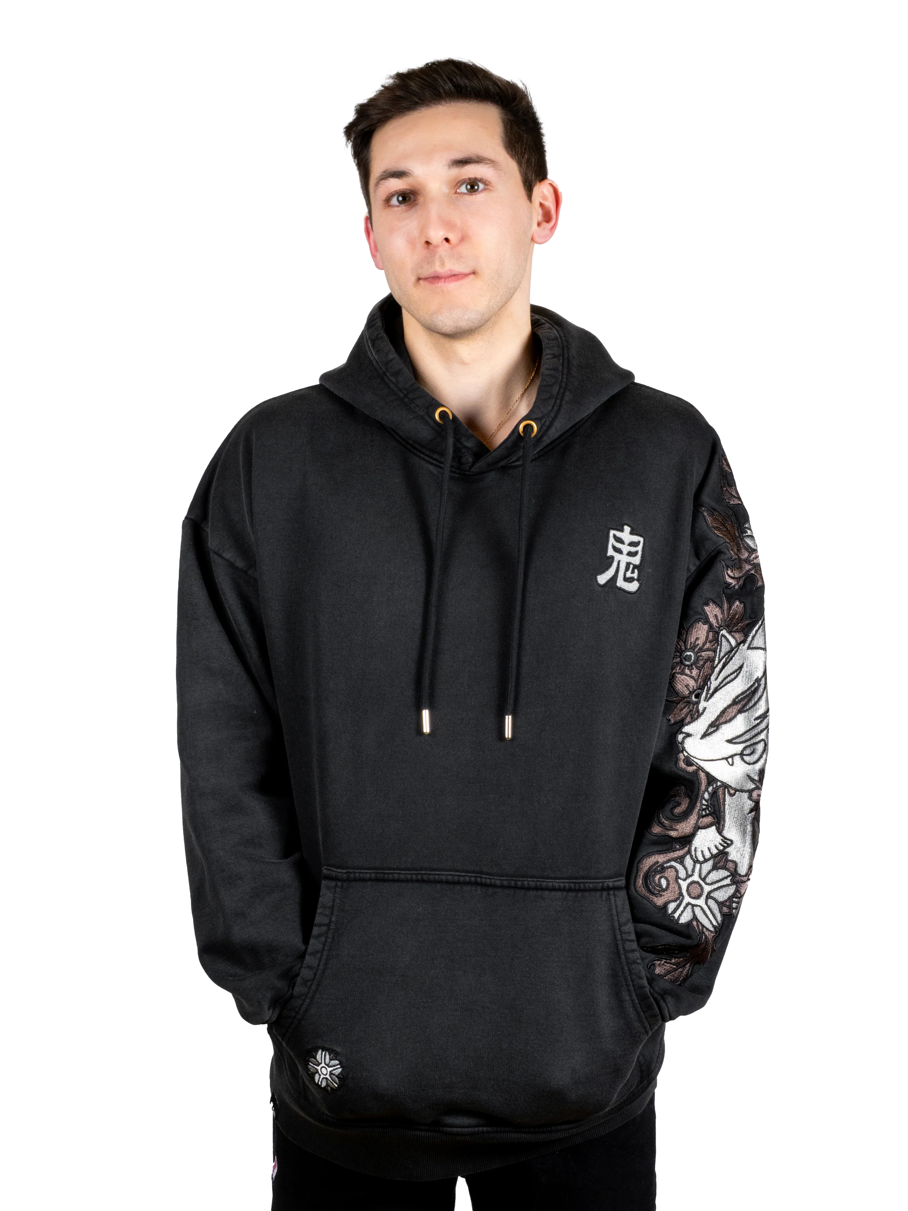 Hoodie Black Kitsune [CONCOURS VOYAGE AU JAPON - 2 PARTICIPATIONS] - Image 3