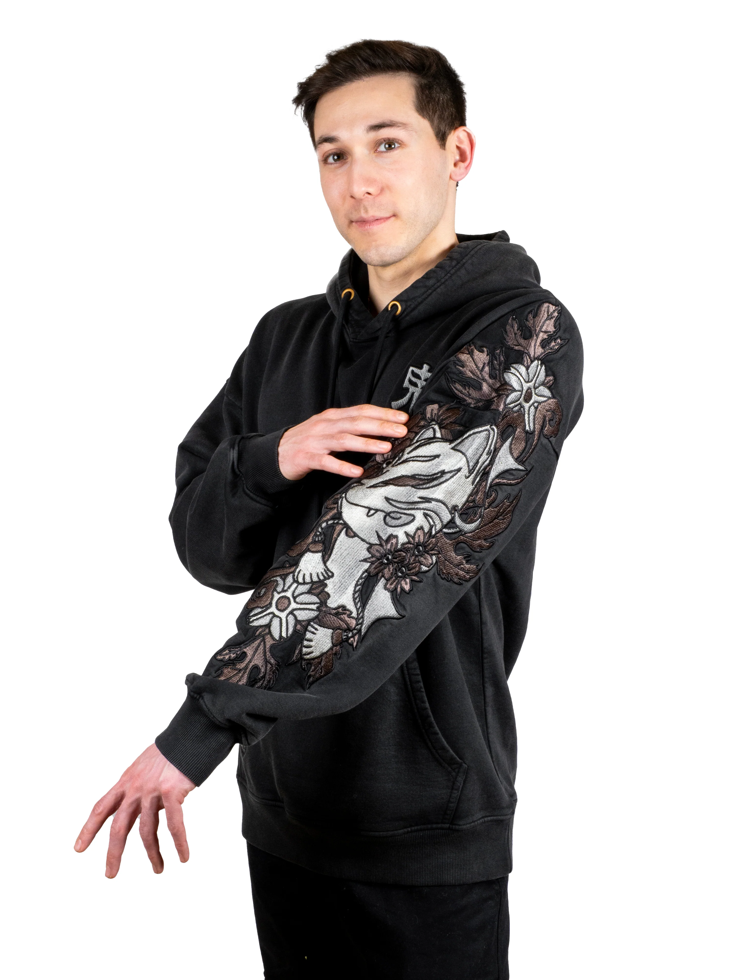 Hoodie Black Kitsune [CONCOURS VOYAGE AU JAPON - 2 PARTICIPATIONS] - Image 4
