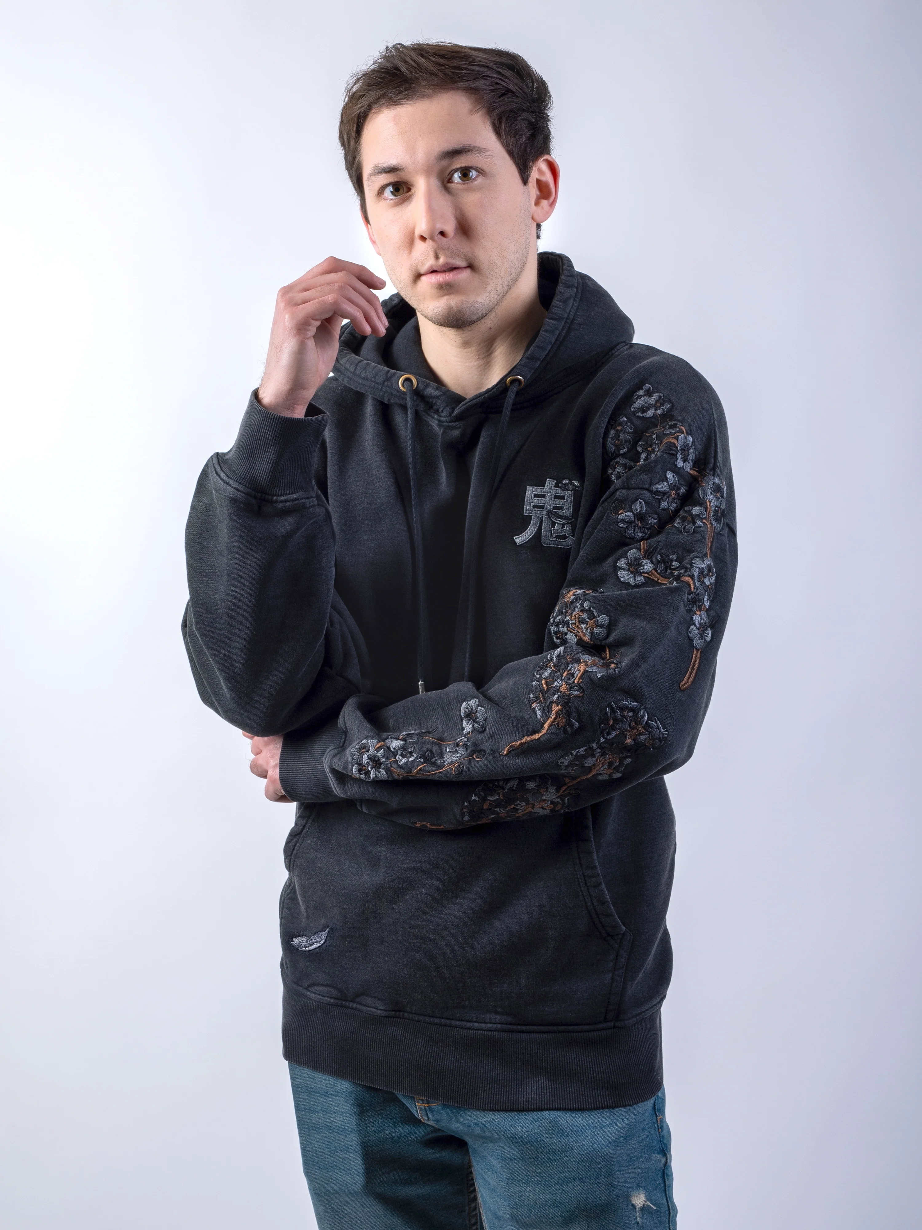 Hoodie Black Sakura [CONCOURS VOYAGE AU JAPON - 2 PARTICIPATIONS] - Image 3