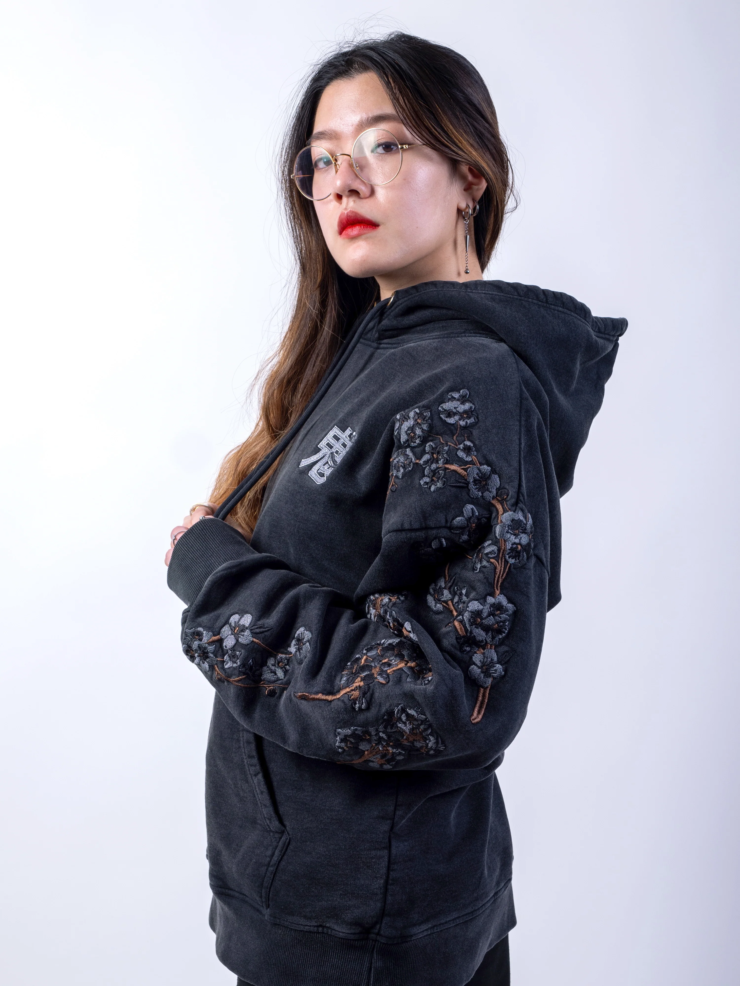 Hoodie Black Sakura [CONCOURS VOYAGE AU JAPON - 2 PARTICIPATIONS] - Image 5