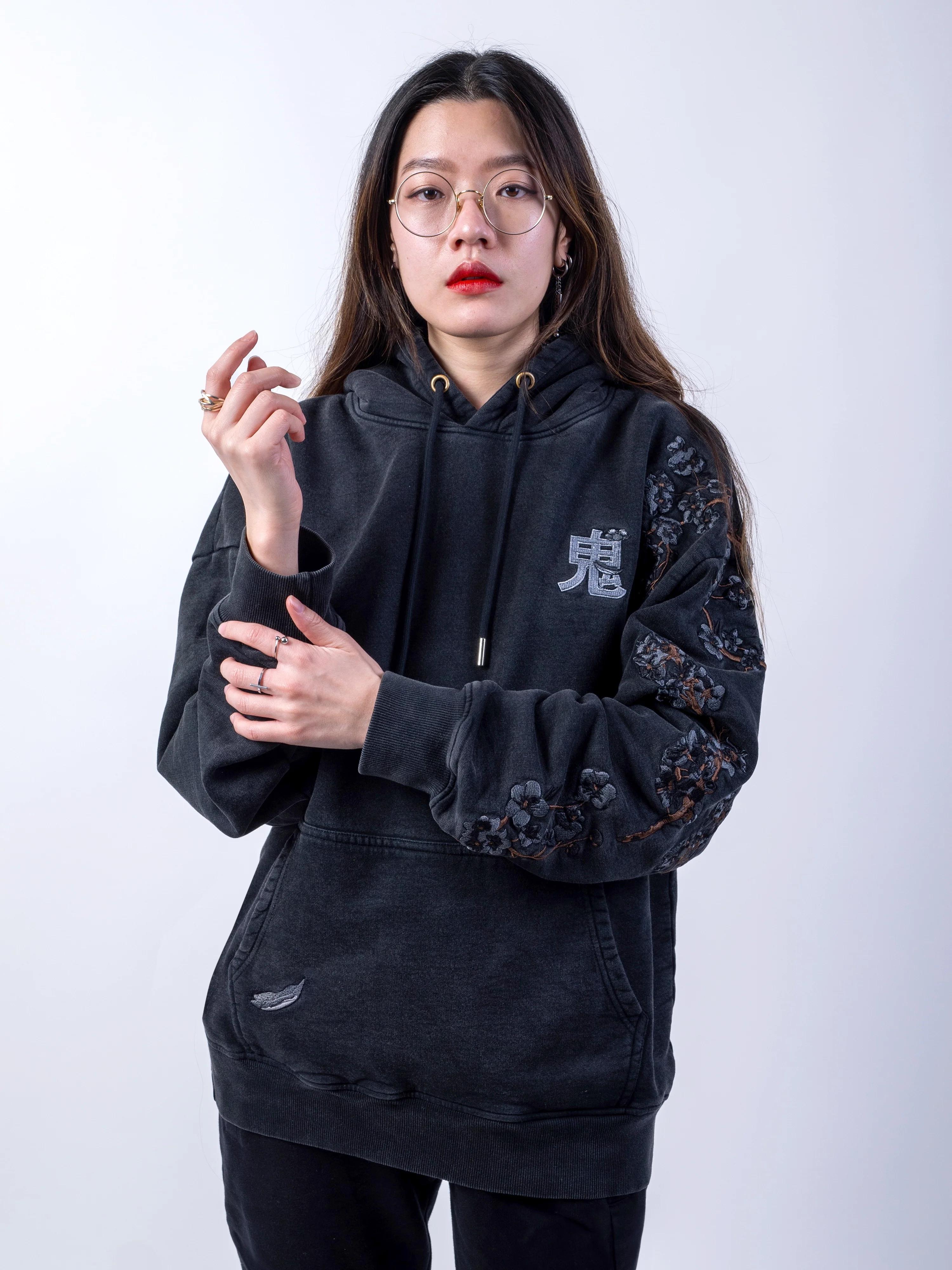 Hoodie Black Sakura [CONCOURS VOYAGE AU JAPON - 2 PARTICIPATIONS] - Image 6