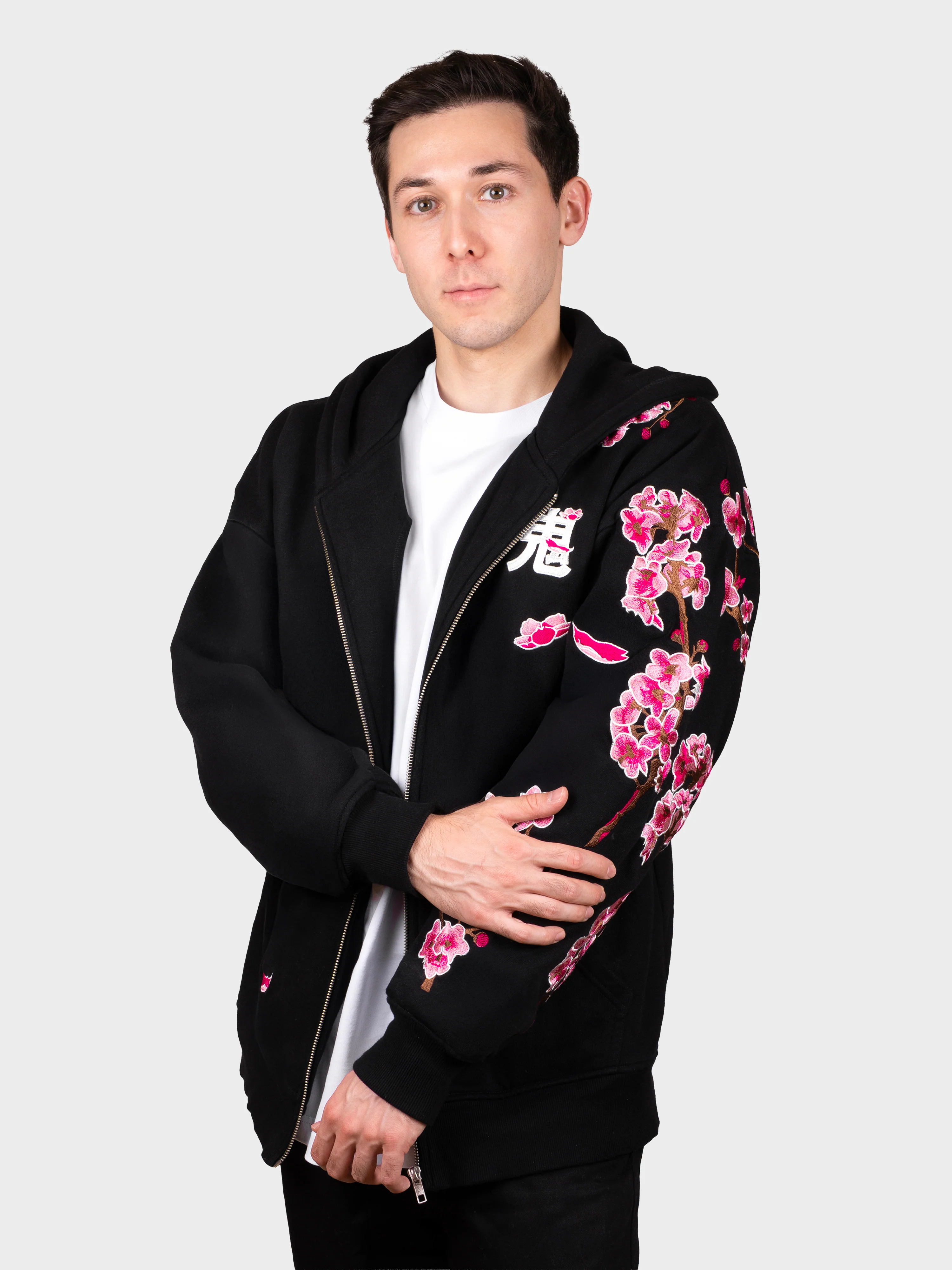 Hoodie Sakura Zippé [CONCOURS VOYAGE AU JAPON - 2 PARTICIPATIONS]