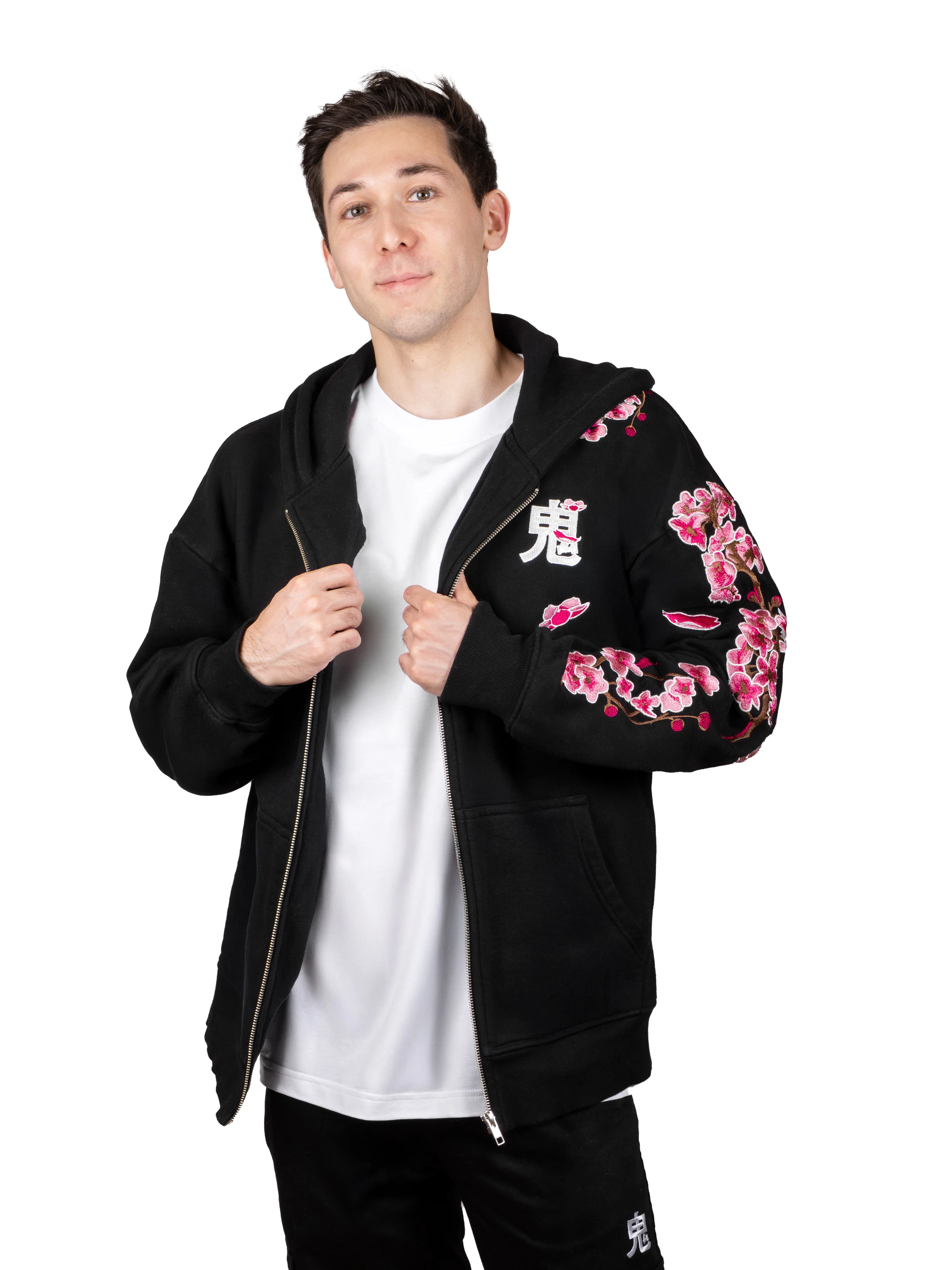 Hoodie Sakura Zippé [CONCOURS VOYAGE AU JAPON - 2 PARTICIPATIONS] - Image 2