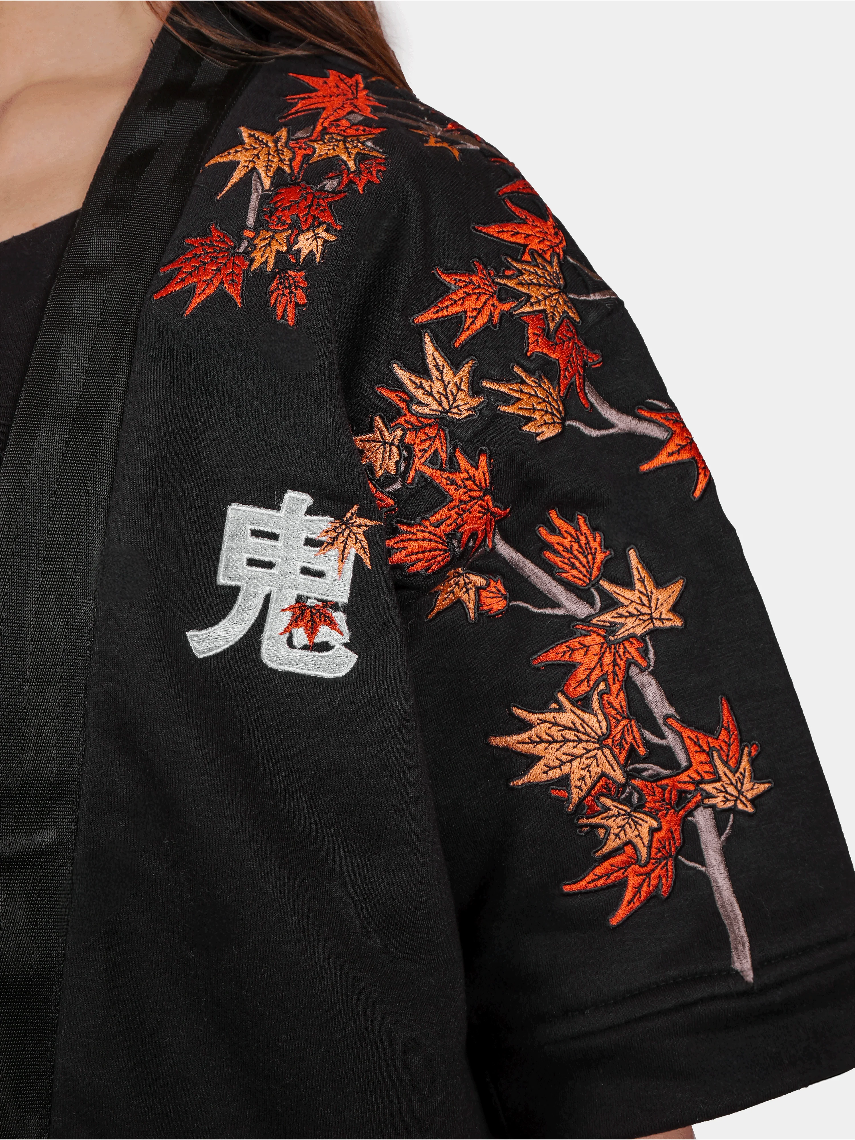 Kimono coton momiji (erable) - Image 4