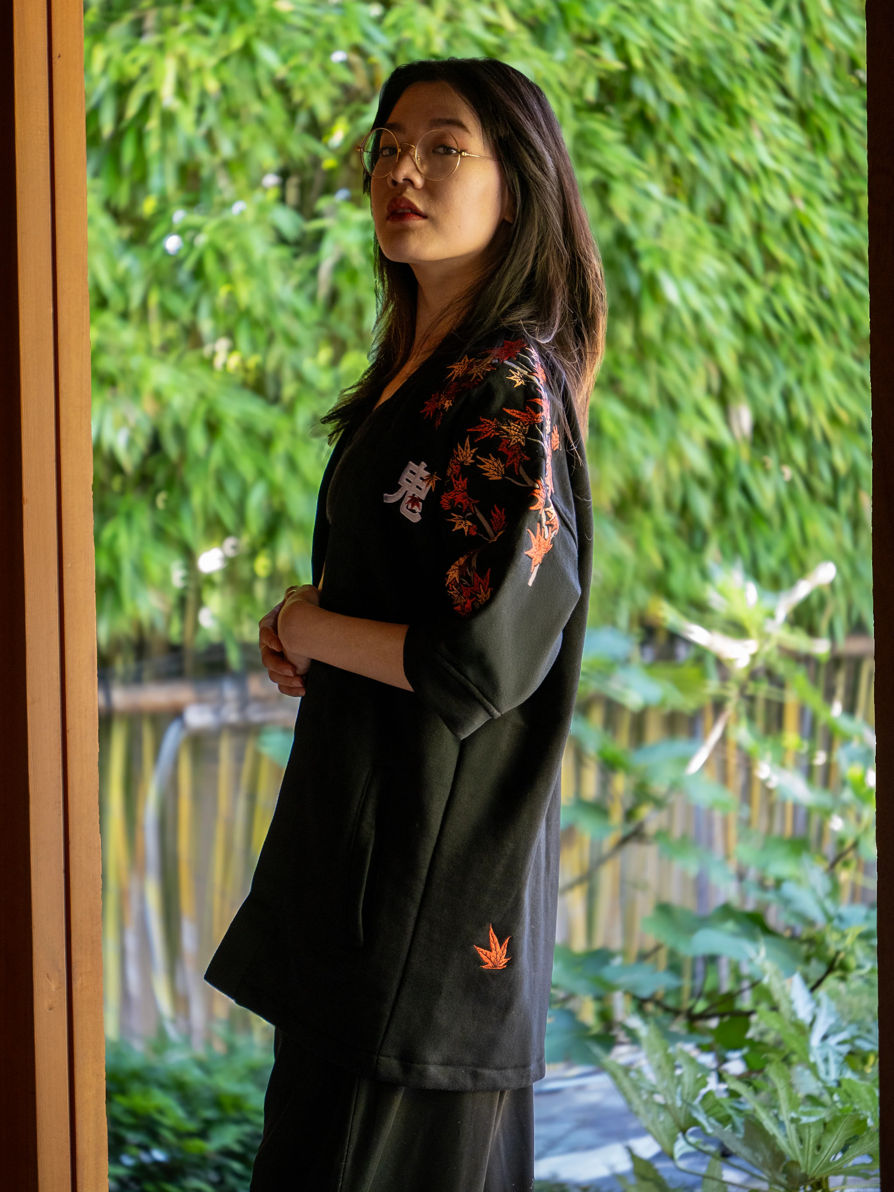 Kimono coton momiji (erable) - Image 5