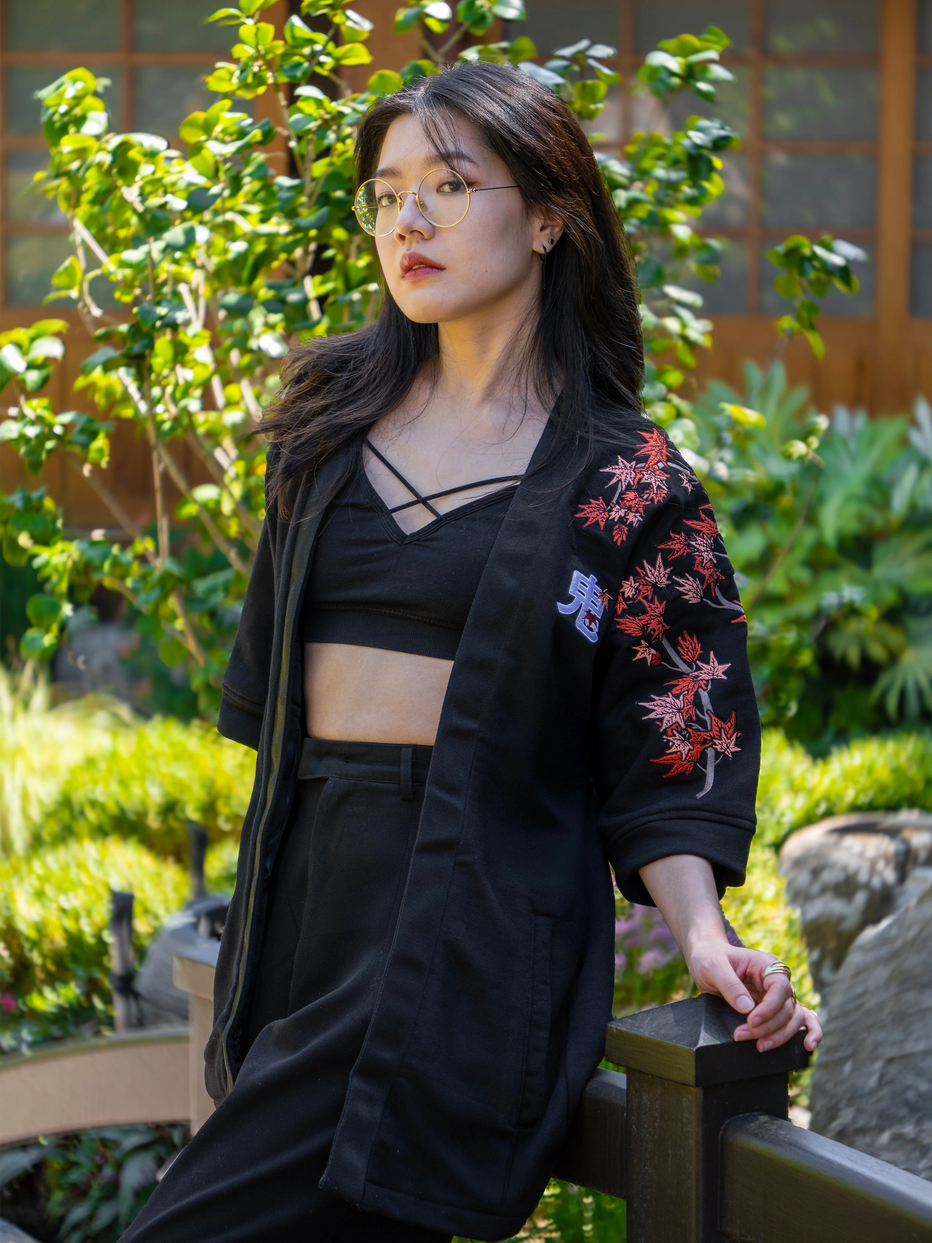 Kimono coton momiji (erable) - Image 6