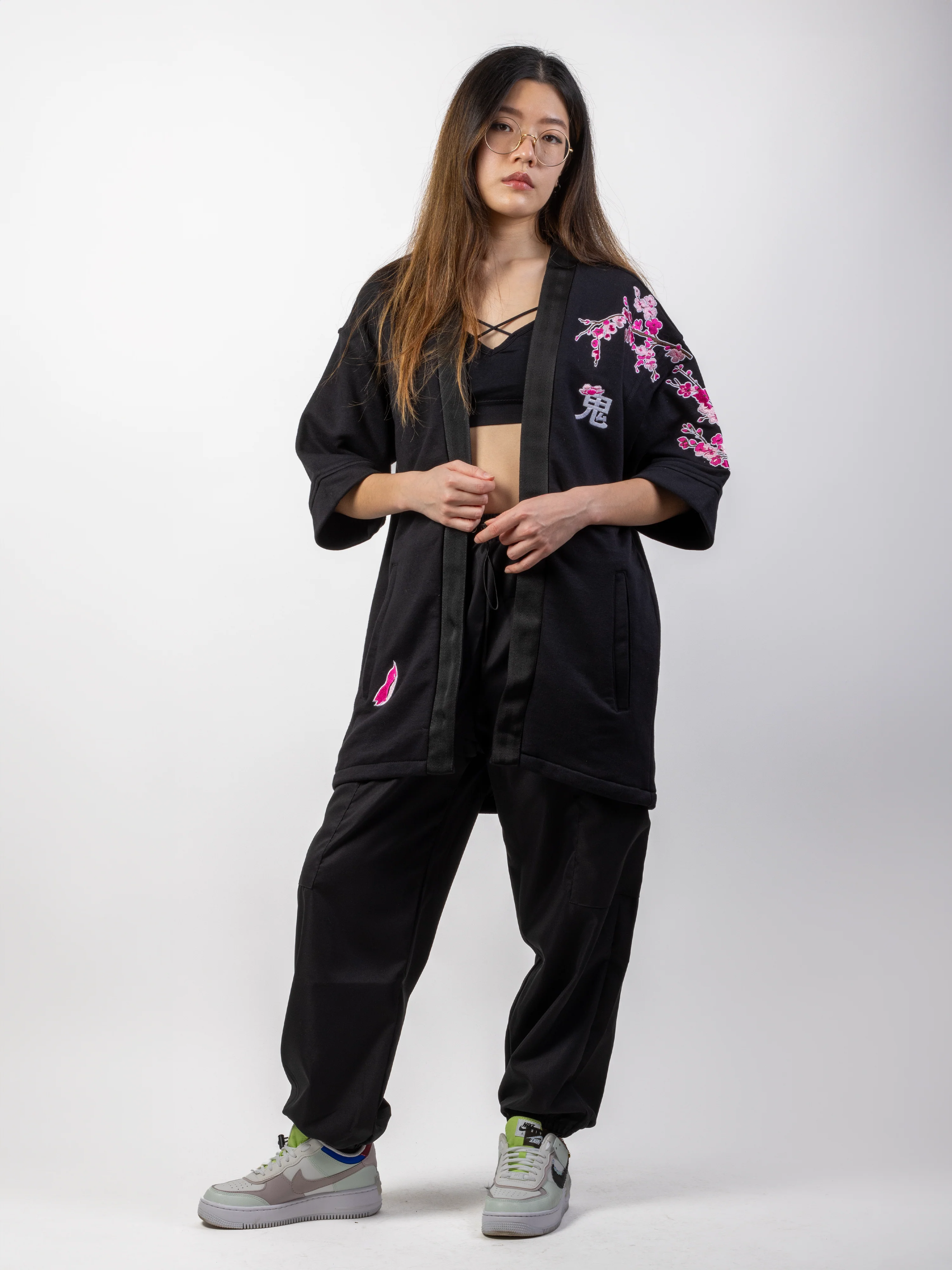 Kimono streetwear coton sakura - Image 8