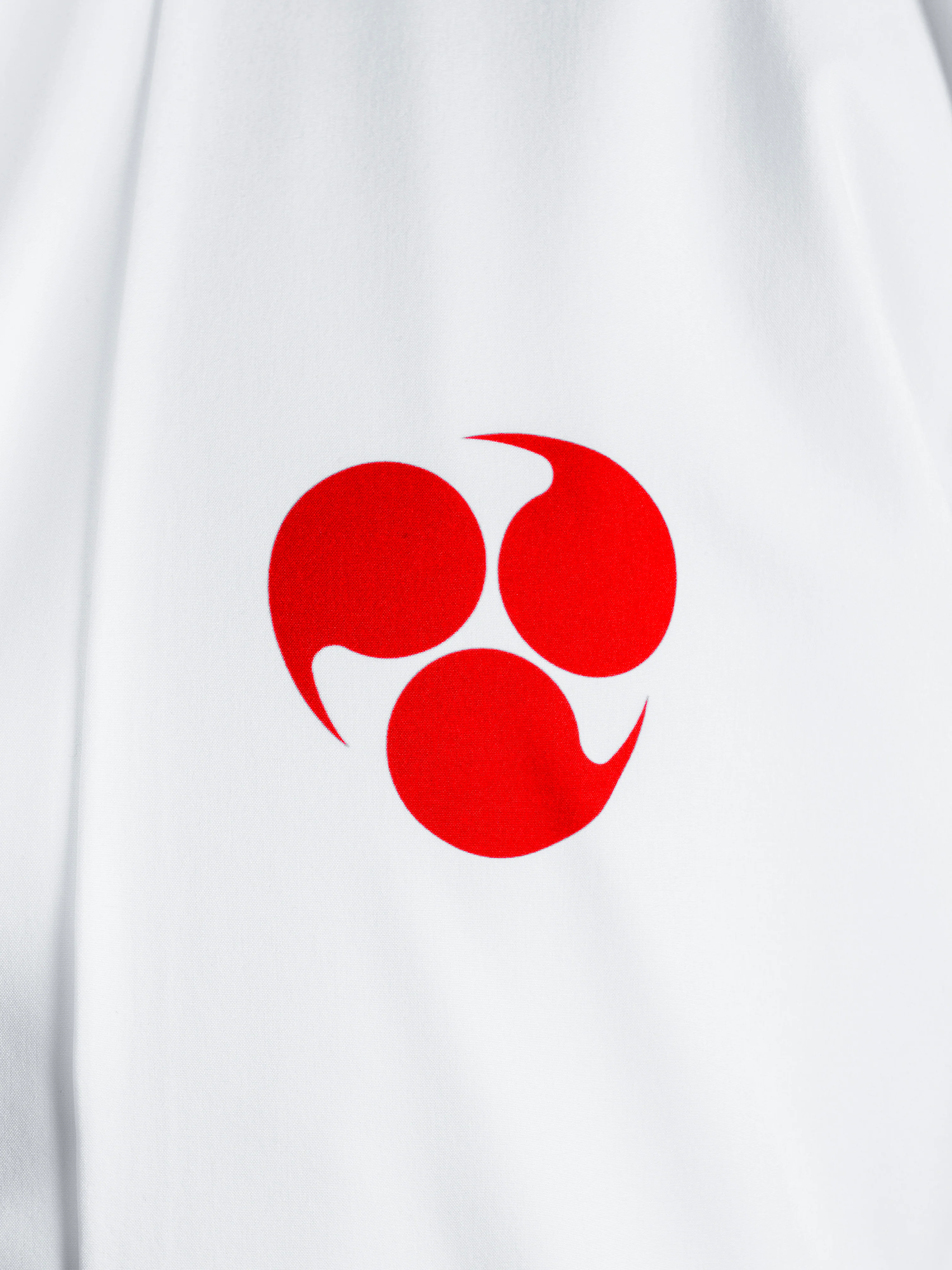 Kimono streetwear blanc et rouge - Image 8