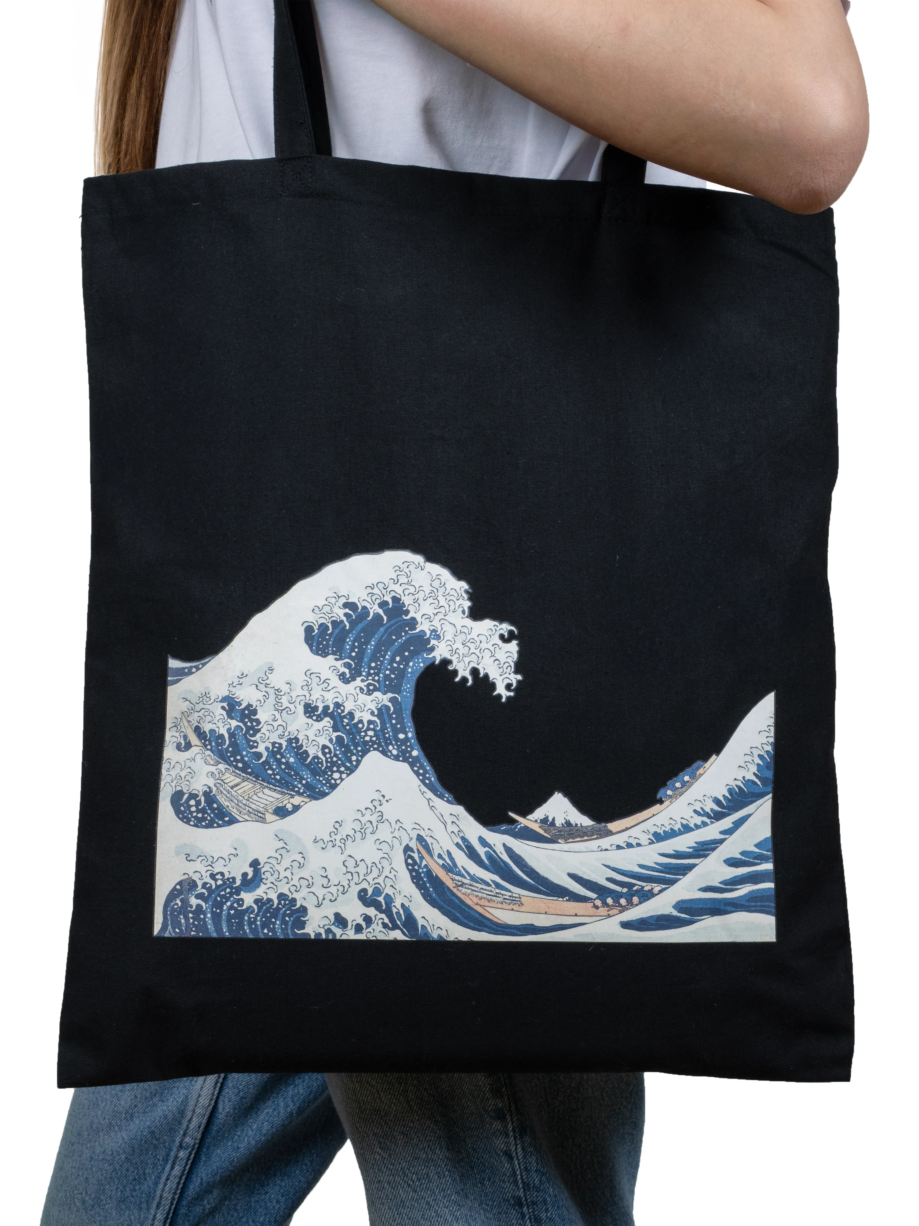 Totebag Hokusai + stickers - Image 3